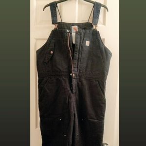 Carhartt insulated bib overalls